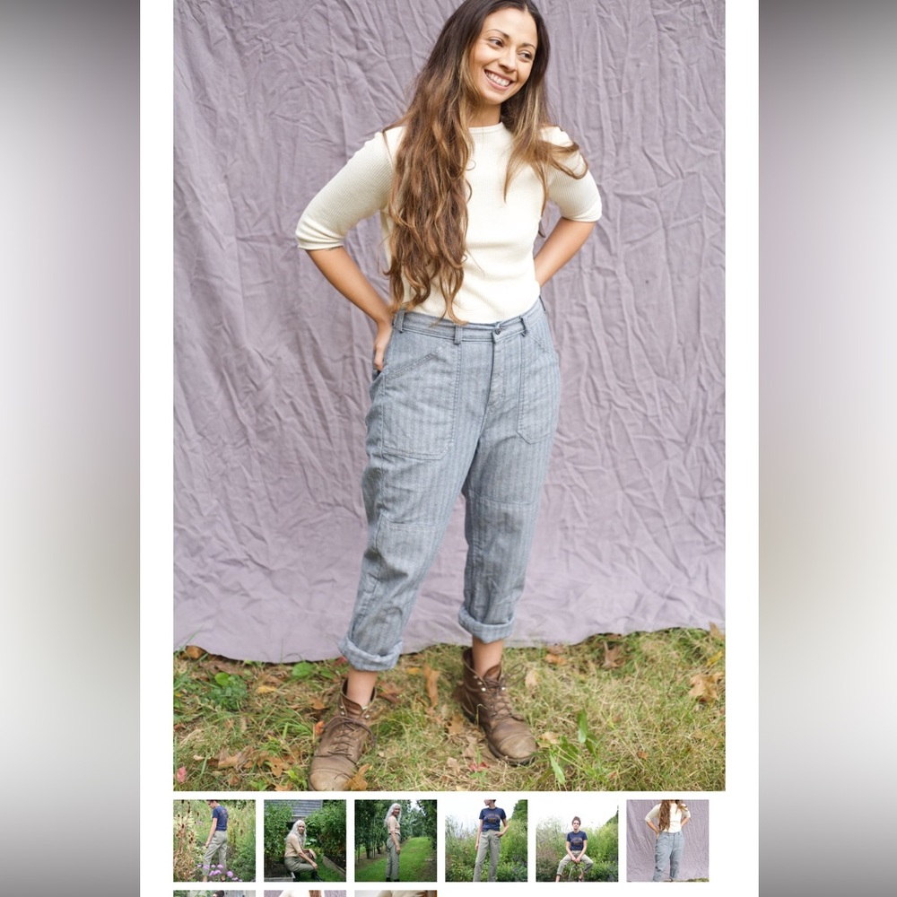 Gamine sweetwater trousers 26/27 x 28